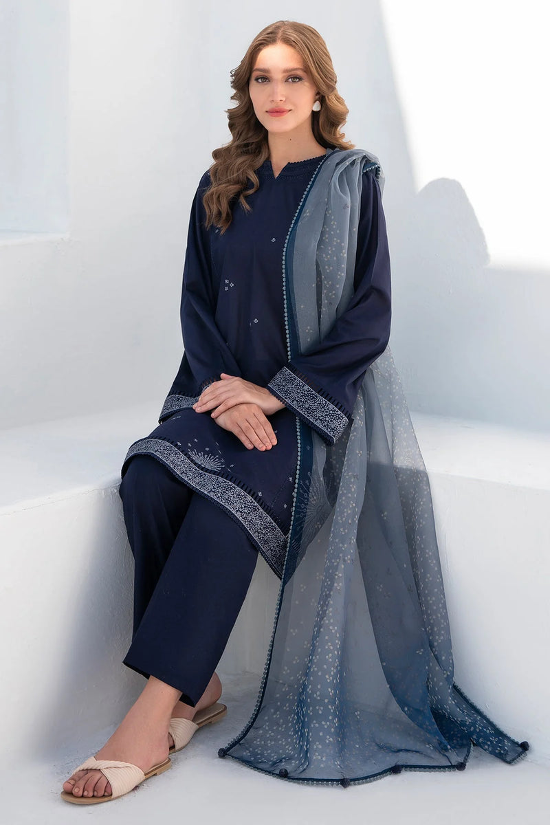 EMBROIDERED CHIFFON UC-309333