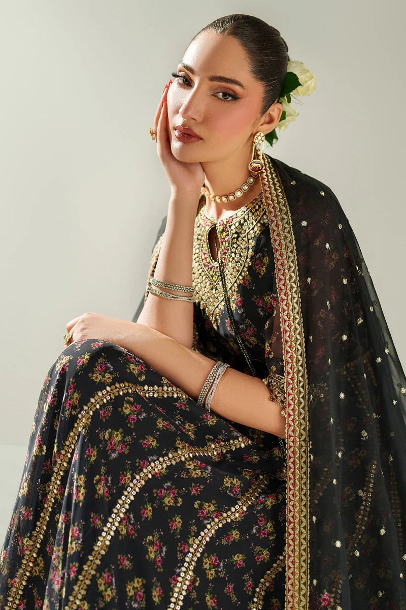 EMBROIDERED CHIFFON UC-30933